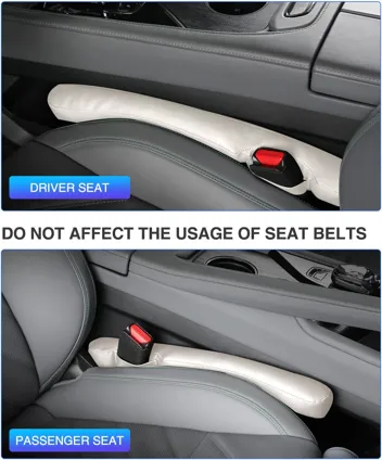 Homaupt Leather Car Seat Gap Filler