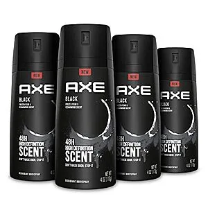 Black Body Spray Deodorant