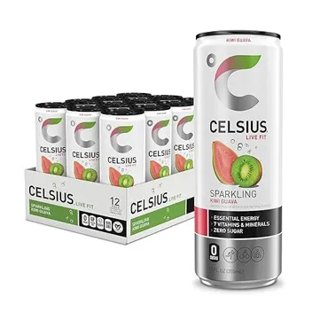 Celsius Sparkling Kiwi Guava Functional Essential Energy Drink