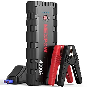 G17 S40 4000A Peak Jump Starter w/ PD60W Quick Charge (Up to 10.0L Diesel Engine)