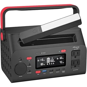 300h 100000mAh Solar Generating Power Station with Flash Light