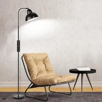 Feathmoo 63" Adjustable Stepless Dimmable LED Floor Lamp