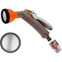 Fine Soft Spray Gun Garden Hose (Soft Spray Pattern, Rear-Trigger)