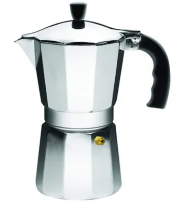 3-Cup Aluminum Stovetop Espresso Coffee Maker