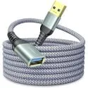 Ainope 10ft USB 3.0 Male to Female Braided Extension Cable