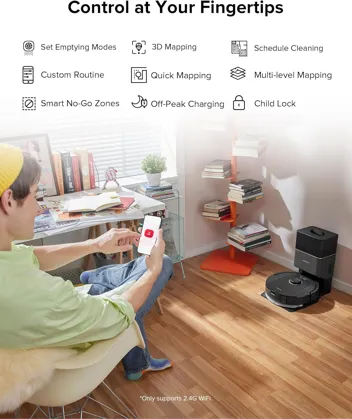 Q5 Pro Robot Vacuum and Mop Combo