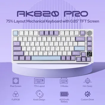 Ajazz AK820 Pro 75% Mechanical Keyboard