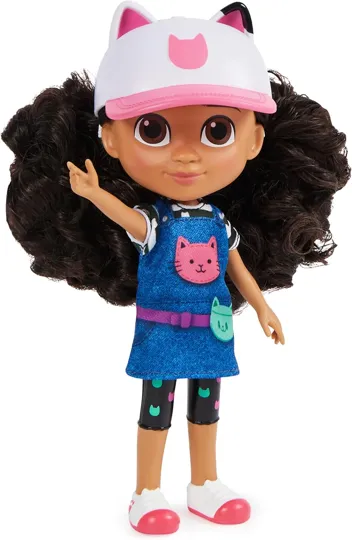 Gabby's Dollhouse, 8-inch Gabby Girl Doll (Travel Edition)