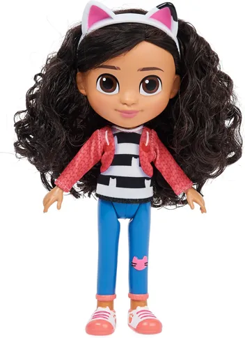 Gabby's Dollhouse, 8-inch Gabby Girl Doll (Travel Edition)