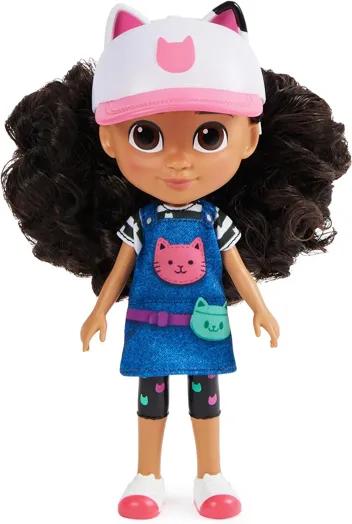 Gabby's Dollhouse, 8-inch Gabby Girl Doll (Travel Edition)