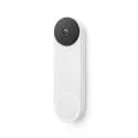 Nest Doorbell (Battery) - Wireless Doorbell Camera - Video Doorbell - Snow -1 Count (), 960x1280p, Motion