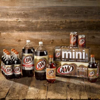 [S&S]: 12-Oz A&W Root Beer Soda