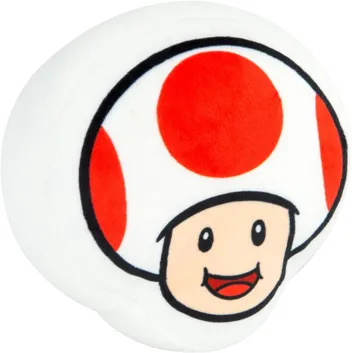 Club Mocchi-Mocchi Super Mario Mushroom Plushie, 6 Inch