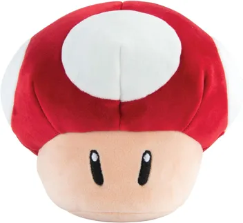 Club Mocchi-Mocchi Super Mario Mushroom Plushie, 6 Inch