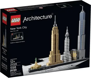 598-Piece Architecture New York City (21028)