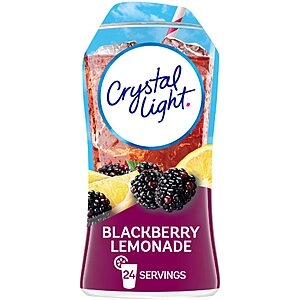 /w S&S: Crystal Light Sugar-Free Zero Calorie Liquid Water Enhancer - Blackberry Lemonade