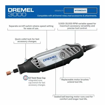 3000-N/39 Variable Speed Rotary Tool (39-Accessories)