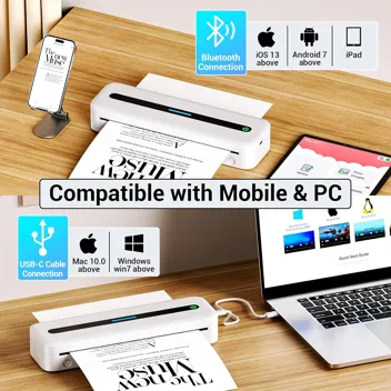 Pokelabel M832 Bluetooth Portable Thermal Inkless Printer