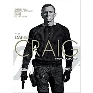 James Bond: The Daniel Craig 5-Film Collection (DVD)