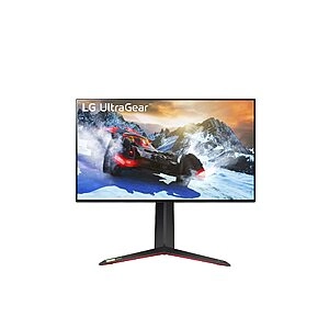 27GP950-B 27” Ultragear UHD (3840 x 2160) Nano IPS Gaming Monitor