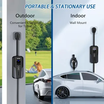 Sixthgu 40A 110-240V Level 2 CCS/J1772 Electric Vehicle Charger