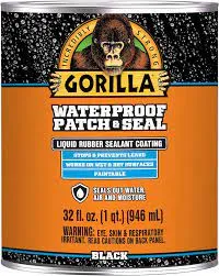 Waterproof patch and seal 32oz