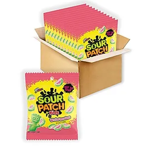 [S&S]: 3.6-Oz Sour Patch Kids Soft & Chewy Candy (Watermelon)