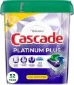 Platinum Plus Lemon Dishwasher Pods (52-Count)