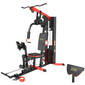 LX760 122.5lb Weight Stack Multifunctional Home Gym System