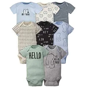 Baby 's Short Sleeve Onesies Bodysuits