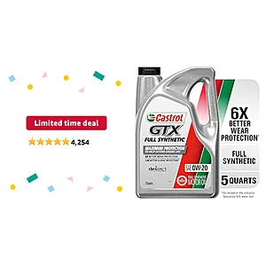 GTX Full Synthetic Motor Oil