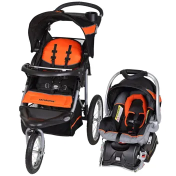 Baby Trend Expedition Jogger Stroller & Car Seat Travel System (Millennium Orange)