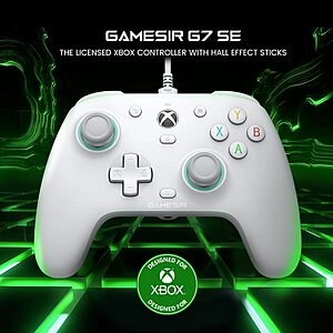 GameSir G7 SE Wired Controller for Xbox Series X|S, One & PC with Hall Effect Joysticks/Hall Trigger