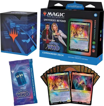 The Gathering Doctor Who Commander Deck Bundle – Includes All 4 Decks