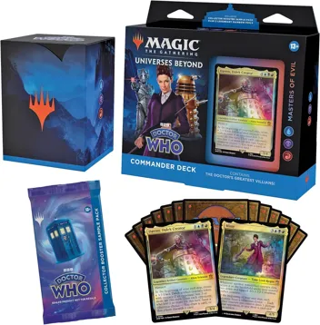 The Gathering Doctor Who Commander Deck Bundle – Includes All 4 Decks