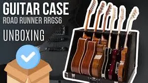 RRGS6 6-Guitar Stand Case Black Tolex