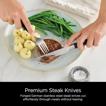 14-Piece Ninja Foodi NeverDull Premium Knife System w/ Built-in Sharpener (K32014)