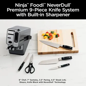 14-Piece Ninja Foodi NeverDull Premium Knife System w/ Built-in Sharpener (K32014)