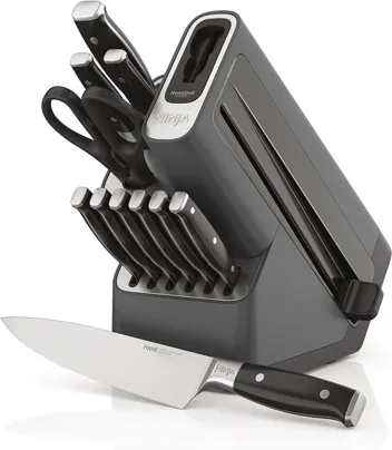 14-Piece Ninja Foodi NeverDull Premium Knife System w/ Built-in Sharpener (K32014)