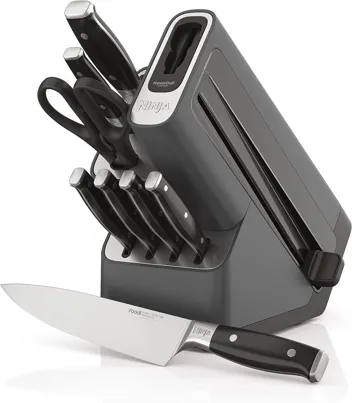 14-Piece Ninja Foodi NeverDull Premium Knife System w/ Built-in Sharpener (K32014)