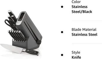 14-Piece Ninja Foodi NeverDull Premium Knife System w/ Built-in Sharpener (K32014)