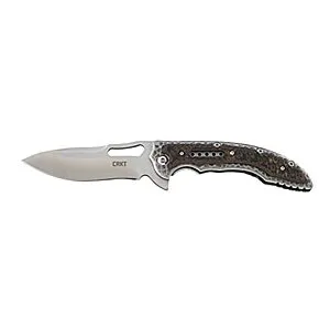 CRKT Folding Pocket Knife (Brown)