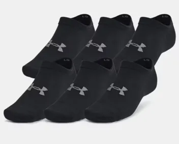 Essential No Show Socks (6-Pairs)