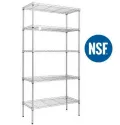 Ktaxon 30"x14"x60" 5-Tier Wire Steel Storage Rack