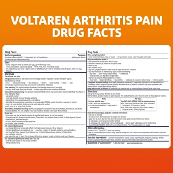 Voltaren Arthritis Pain Gel for Powerful Topical Arthritis Pain Relief - 5.29 oz/150 g Tube