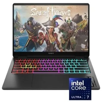 Omen Transcend Intel Core Ultra 7 155H 14" 2.8K OLED 120Hz Gaming Laptop w/ GeForce RTX 4060