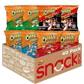 Cheese Flavored Snacks Variety Pack