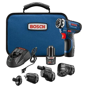 12V Max EC Cordless Flexiclick 5-In-1 Drill/Driver System w/ 2x 2.0Ah Batteries