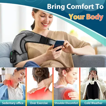 Cordless Heated Shoulder Massager