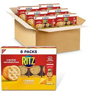 48-Count Sandwich Cracker Snack Packs (Cheese)